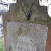 masonic-gravestone from 1789. The inscription is legible.